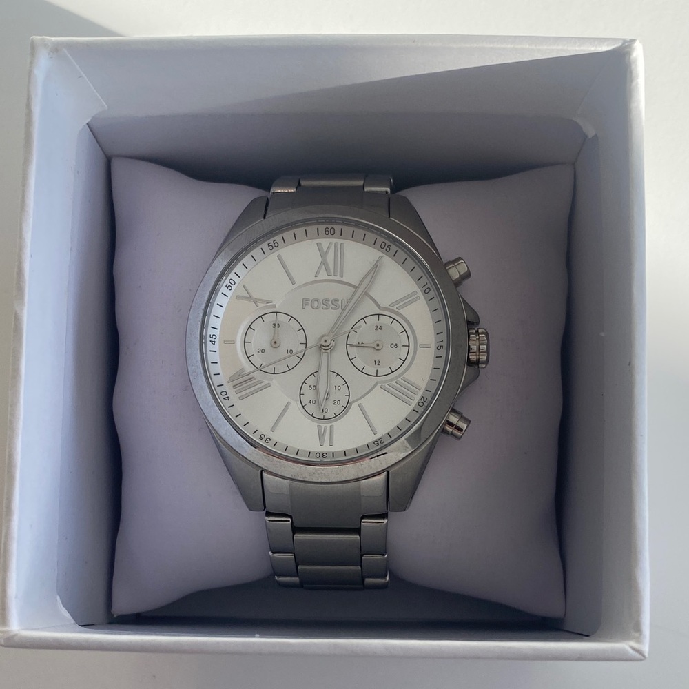 Fossil Stainless Steel Chronograph Watch